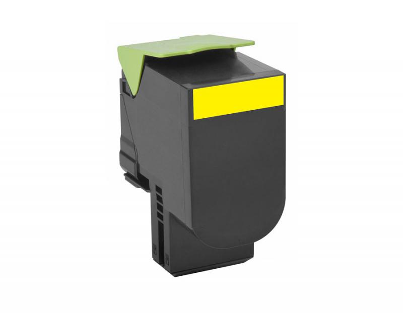 Toner Lexmark 80C2XY0, yellow, 4 k, CX510de , CX510de Statoil ,CX510dhe , CX510dthe