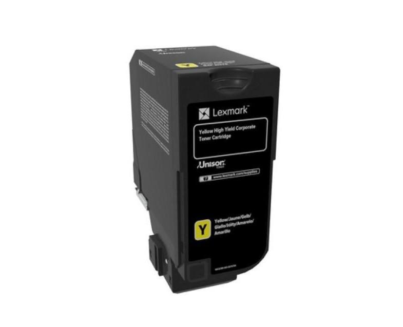 Toner Lexmark 84C2HYE yellow, 16k ,compatibil cu CX725de,CX725dhe, CX725dth