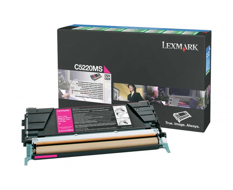 Toner Lexmark C5220MS, magenta, 3 k, C522n , C524 , C524dn ,C524dtn , C524n , C530dn , C532dn , C532n , C534dn , C534dtn , C534n