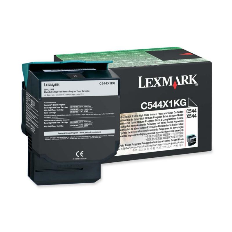 Toner Lexmark C544X1KG, black, 6 k, C544dn , C544dtn , C544dw ,C544n , X544dn , X544dtn , X544dw , X544n