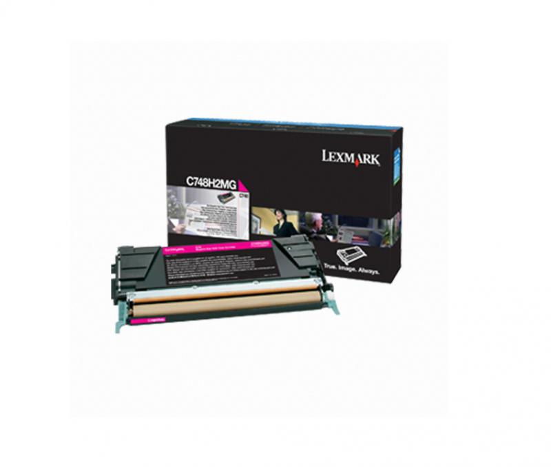 Toner Lexmark C748H2MG, magenta, 10 k, C748de , C748dte , C748e