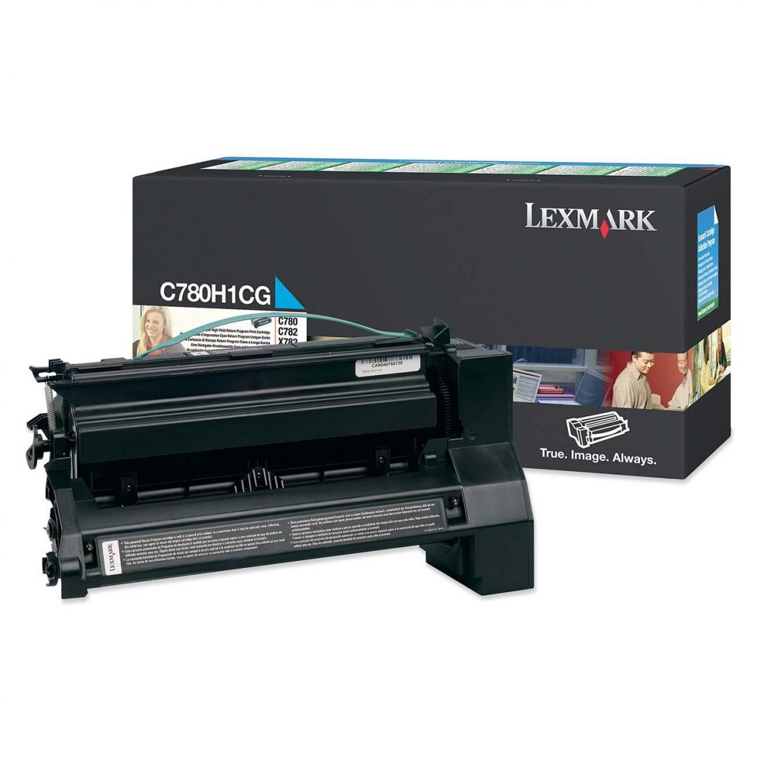 Toner Lexmark C780H1CG, cyan, 10 k, C780dn , C780dtn , C780n ,C782dn , C782dtn , C782n , X782e