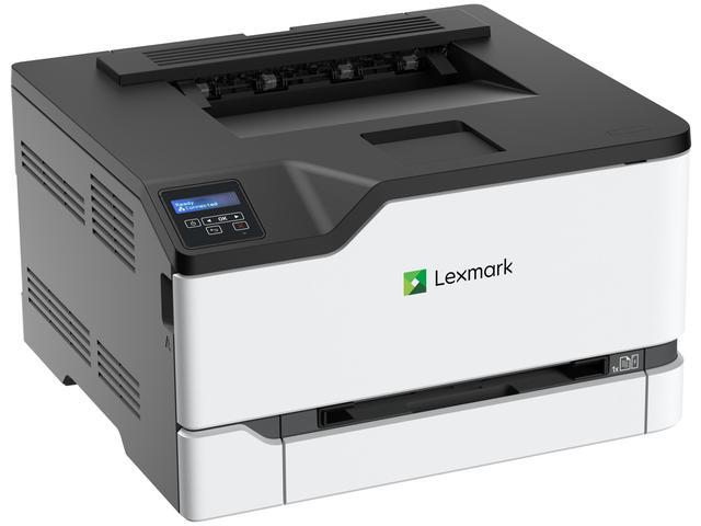 Imprimanta laser color Lexmark CS331dw, A4, Grup de lucru mic,Afişaj LCD monocrom All Points Addressable (APA) pe 2 rânduri,100-Sheet Output Bin, Unitate duplex integrată, Intrare manuală pentru o singură coală, Tavă integrat de 250 coli,Porturi standard Wireless 802.11b/g/n, Certificare de mare