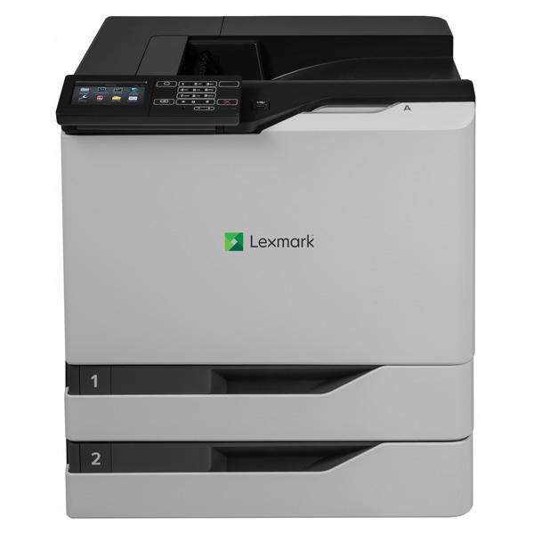 Imprimanta laser color Lexmark CS820dte, Dimensiune: A4 ,Viteza mono/color:57 ppm/ 57 ppm , Rezolutie:1200x1200 dpiProcesor:1.33 GHz , Memorie standard/maxim: 1024 MB/ 3072 MB , Limbaje de printare: Emulare PCL5c, PCL 6 Emulation, Microsoft XPS (XML Paper Specification), Personal Printer Data Stream