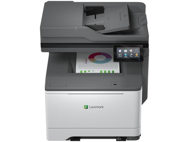 Multifunctional laser color Lexmark CX532adwe, A4, Imprimare/Scanare/Copiere/fax analog, Grup de lucru mediu, Ecran tactil color Lexmark e-Task de 4,3 inchi (10,9 cm), 200-Sheet Output Bin, Unitate duplex integrată, Single sheet multipurpose feeder, 250-Sheet Tray,Copiere mono si color pana la 33