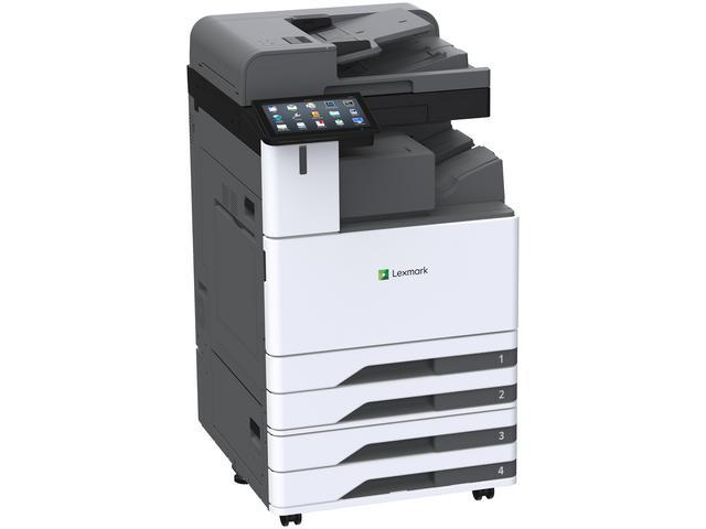 Multifunctional laser color Lexmark CX944adtse, Imprimare/Copiere/Scanare/Fax, A3, Grup de lucru mare,Ecran tactil color Lexmark din  clasa e-Task de 10 inchi (25 cm), Alimentator multifuncţional de 100 de coli, 2 x 520-Sheet Tray, 400-Sheet Output Bin, 2 x 520-Sheet Tray/Caster,Porturi standard