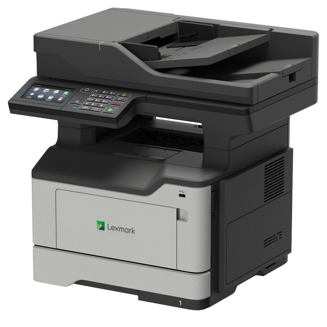 Multifunctional laser mono Lexmark MX521ade, Dimensiune: A4, Imprimare/ Copiere/ Scanare color / Scanare in retea/ Fax, Viteza:44 ppm , Rezolutie:1200x1200 dpiProcesor:1 GHz , Memorie standard/maxim: 1024 MB/ 1024 MB , Limbaje de printare: PCL 5e Emulation, PCL 6 Emulation, Microsoft XPS (XML Paper