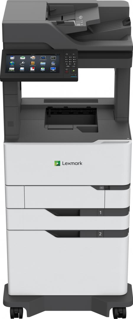 Multifunctional laser mono Lexmark MX826adxe, Dimensiune: A4, Imprimare/ Copiere/ Scanare color / Scanare in retea/ Fax, Viteza:66 ppm, Rezolutie:1200x1200 dpiProcesor:1.2 GHz , Memorie standard/maxim: 2000 MB/ 6000 MB , Limbaje de printare: PCL 5e Emulation, PCL 6 Emulation, Microsoft XPS (XML