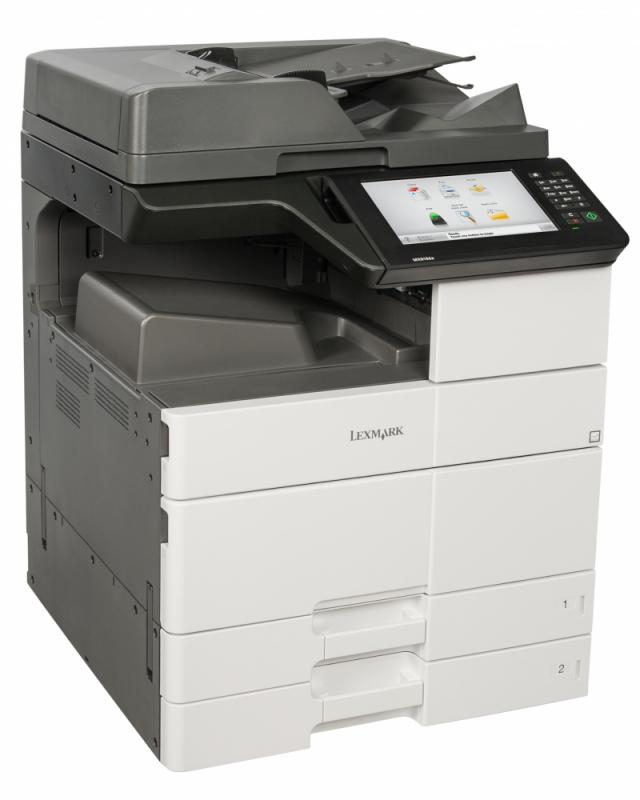 Multifunctional laser mono Lexmark MX910de, Dimeniune:A3, Imprimare/ Copiere/ Scanare color si in retea/ Fax, Viteza: 45 ppm, Rezolutie: 1200X1200 dpi, Memorie: 1024 MB, Procesor: 800 MHz, Alimentare cu hartie: 1150 coli, ADF 50 coli, Duplex,DADF,ADF 100 coli, Limbaje d eprintare: Emulare PCL5e