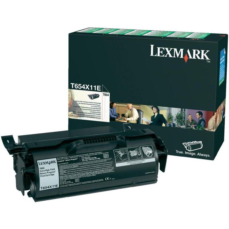 Toner Lexmark T654X11E, black, 36 k, T654dn , T654dtn , T654n ,T656dne