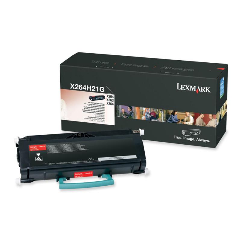 Toner Lexmark X264H21G, black, 9 k, X264dn , X363dn , X364dn ,X364dw