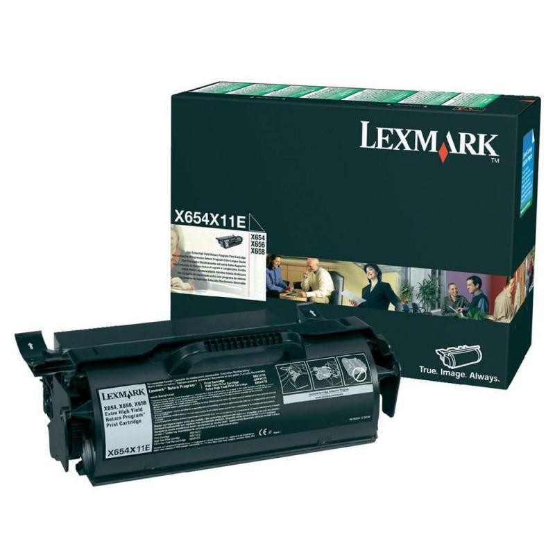 LEXMARK X654X11E BLACK TONER