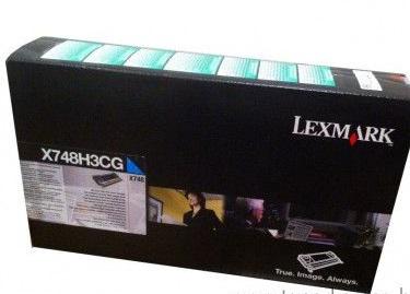 Toner Lexmark X748H3CG, cyan, 10 k, X748de , X748de Statoil ,X748de with total 5 years warranty , X748dte