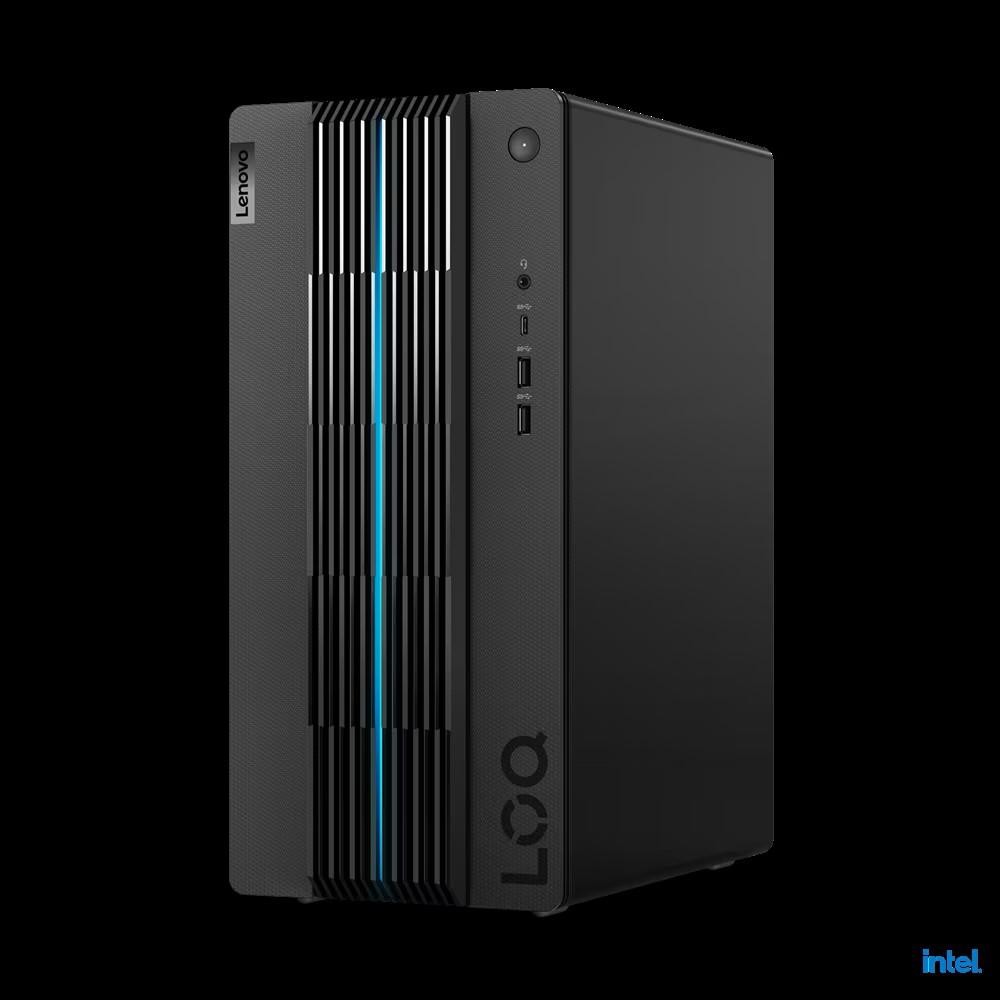 Desktop Gaming Lenovo LOQ 17IRB8 , Intel® Core™ i5-13400, 10C (6P + 4E) / 16T, P-core 2.5 / 4.6GHz, E-core 1.8 / 3.3GHz, 20MB, video NVIDIA® GeForce RTX™ 3050 8GB GDDR6, RAM 2x 8GB UDIMM DDR4-3200, Two DDR4 UDIMM slots, dual-channel capable, Up to 32GB DDR4-3200, SSD 1TB SSD M.2 2280 PCIe® 4.0x4