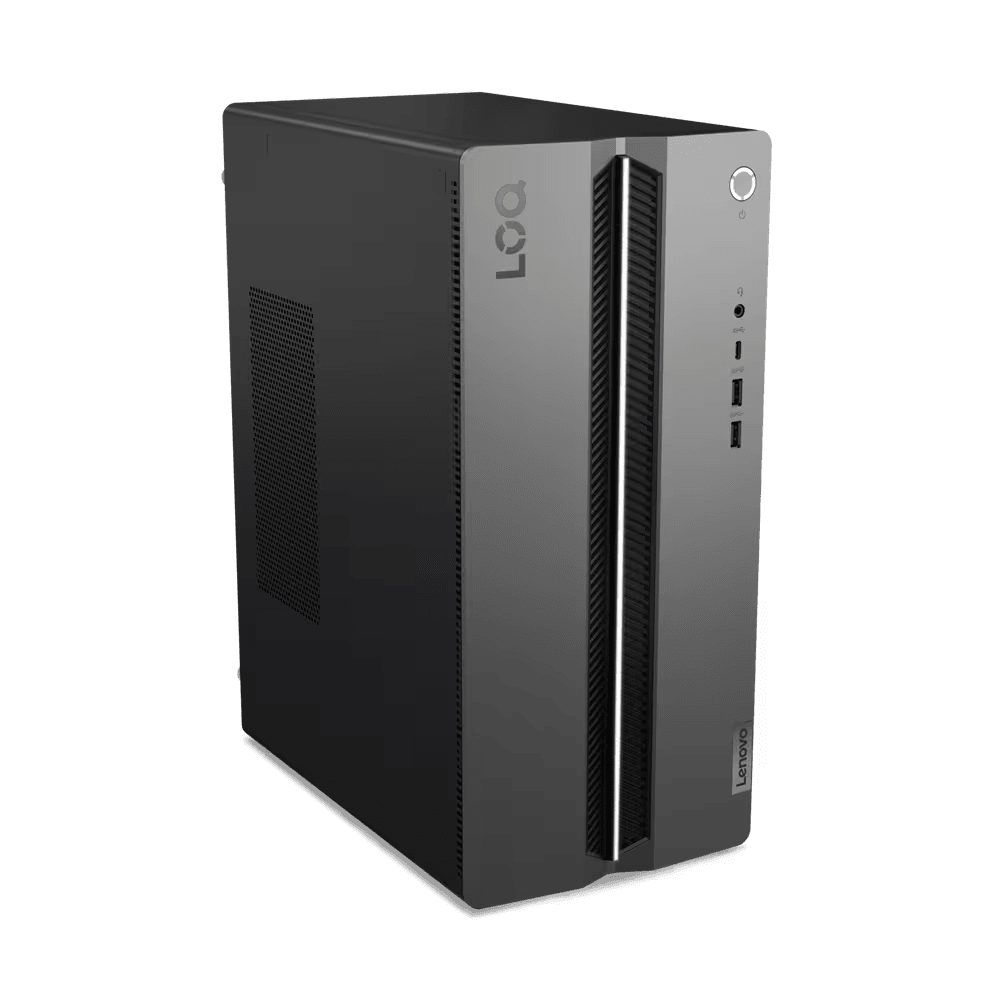 Desktop Gaming Lenovo LOQ Tower 17IRR9 , Intel® Core™ i5-14400, 10C (6P + 4E) / 16T, P-core 2.5 / 4.7GHz, E-core 1.8 / 3.5GHz, 20MB, video NVIDIA® GeForce RTX™ 4060 8GB GDDR6, RAM 2x 8GB UDIMM DDR5-4800, SSD 1TB SSD M.2 2280 PCIe® 4.0x4 NVMe®, no ODD, no Card Reader, , Gigabit Ethernet connection