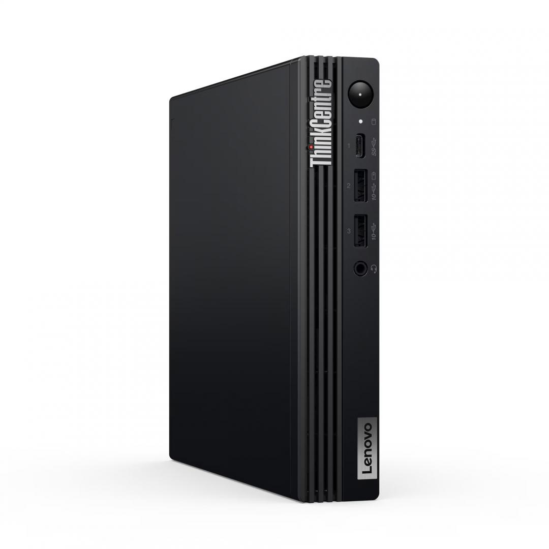 Desktop Lenovo ThinkCentre M70q Gen 5 Tiny, Intel® Core™ i5-14400T,  RAM 1x 16GB SO-DIMM DDR5-4800, 512GB SSD M.2 2280 PCIe® 4.0x4 NVMe® Opal, Video: Integrated Intel® UHD Graphics 730, Optic: None, Card reader: No card reader, 3YO