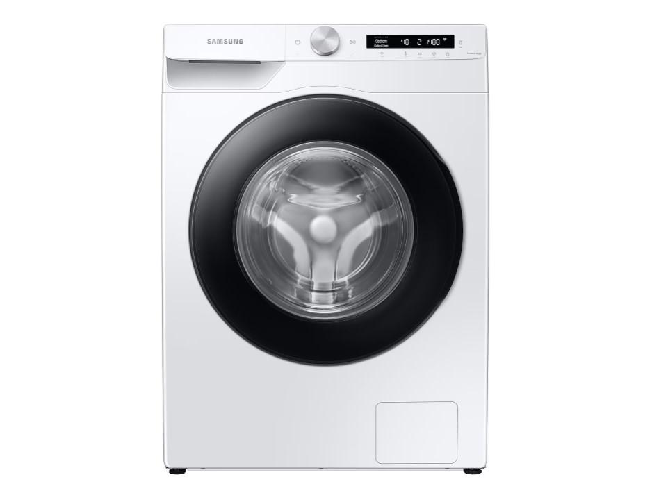 Masina de spalat rufe Samsung WW90T504DAWCS7, 9 kg, 1400 rpm, Clasa A, AI Control, Steam, Eco Bubble, Drum Clean, Motor Digital Inverter, Wifi, AI Energy, Smart Control, Alb