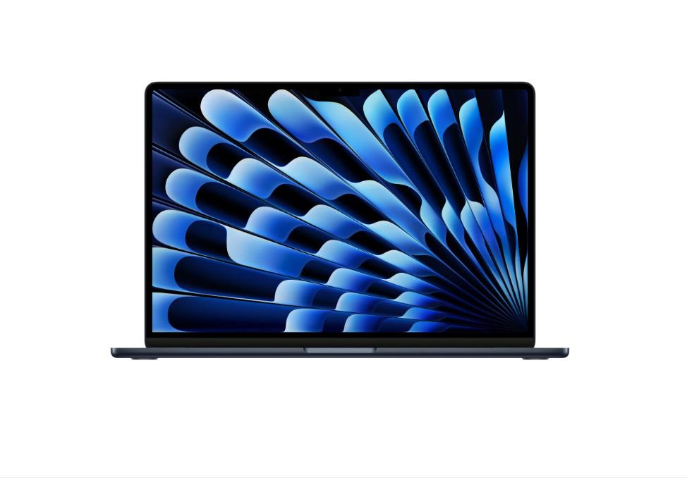 MacBook Air 15.3" Retina/ Apple M2 (CPU 8- core, GPU 10- core, Neural Engine 16- core)/16GB/1TB (35W Dual USB‑C Port) - MIdnight - INT KB (2023)