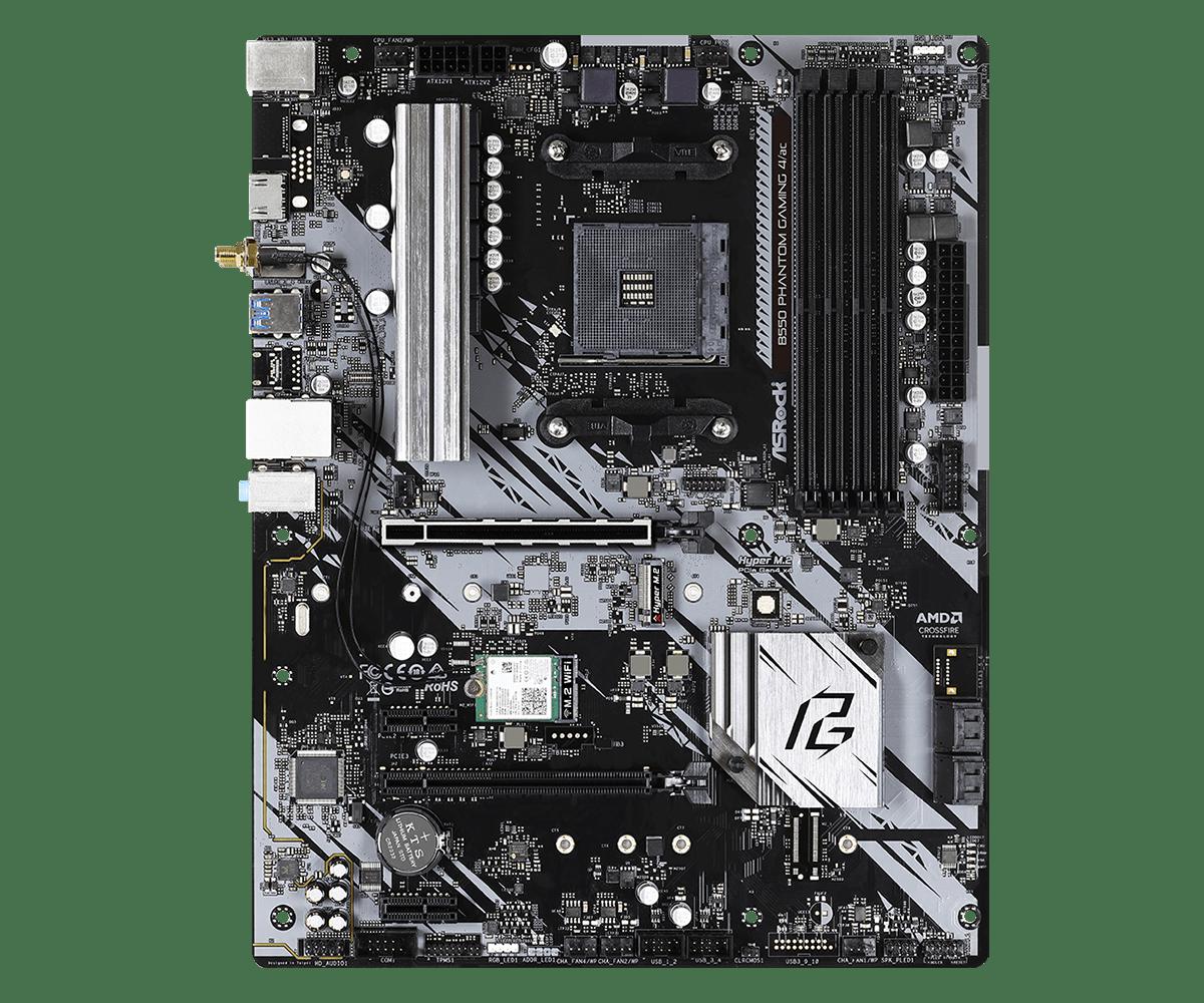 Placa de baza ASRock B550 PH GAMING 4AC, Socket AM4