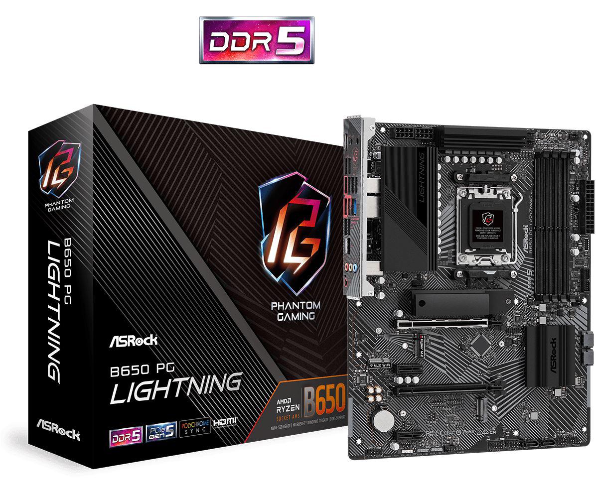 Placa de baza AsRock B650 PG Lightning AM5