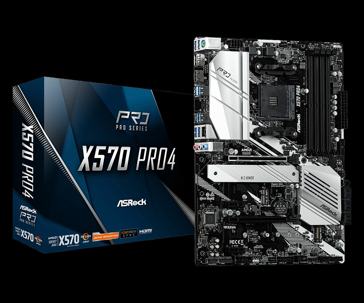 Placa de baza ASRock X570 PRO4, Socket AM4