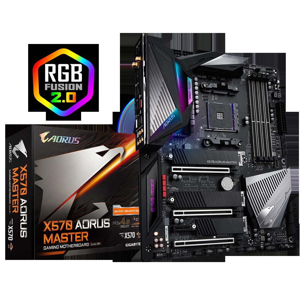 Placa de baza GIGABYTE X570 AORUS MASTER, Socket AM4