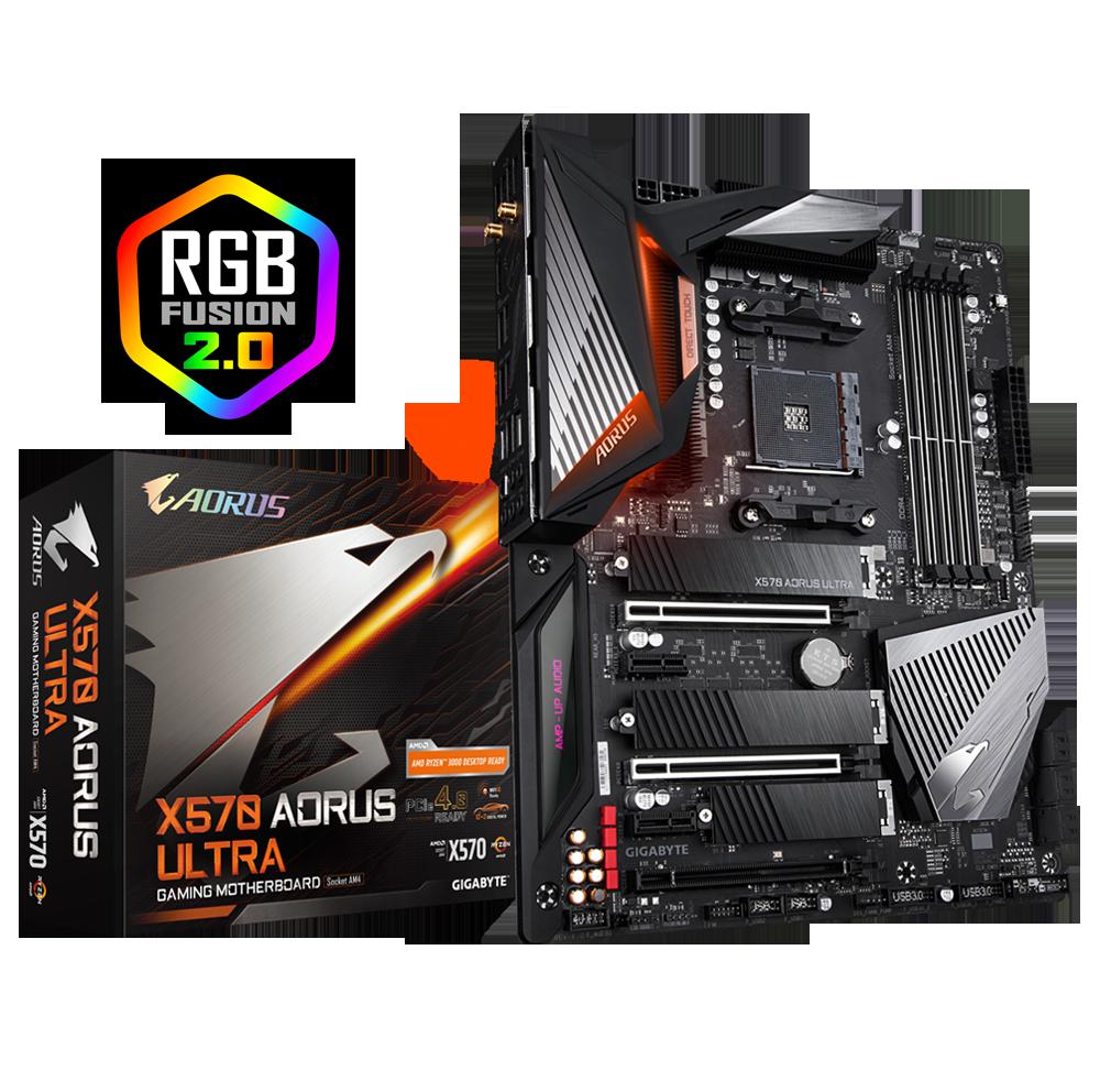 Placa de baza GIGABYTE X570 AORUS ULTRA, Socket Am4