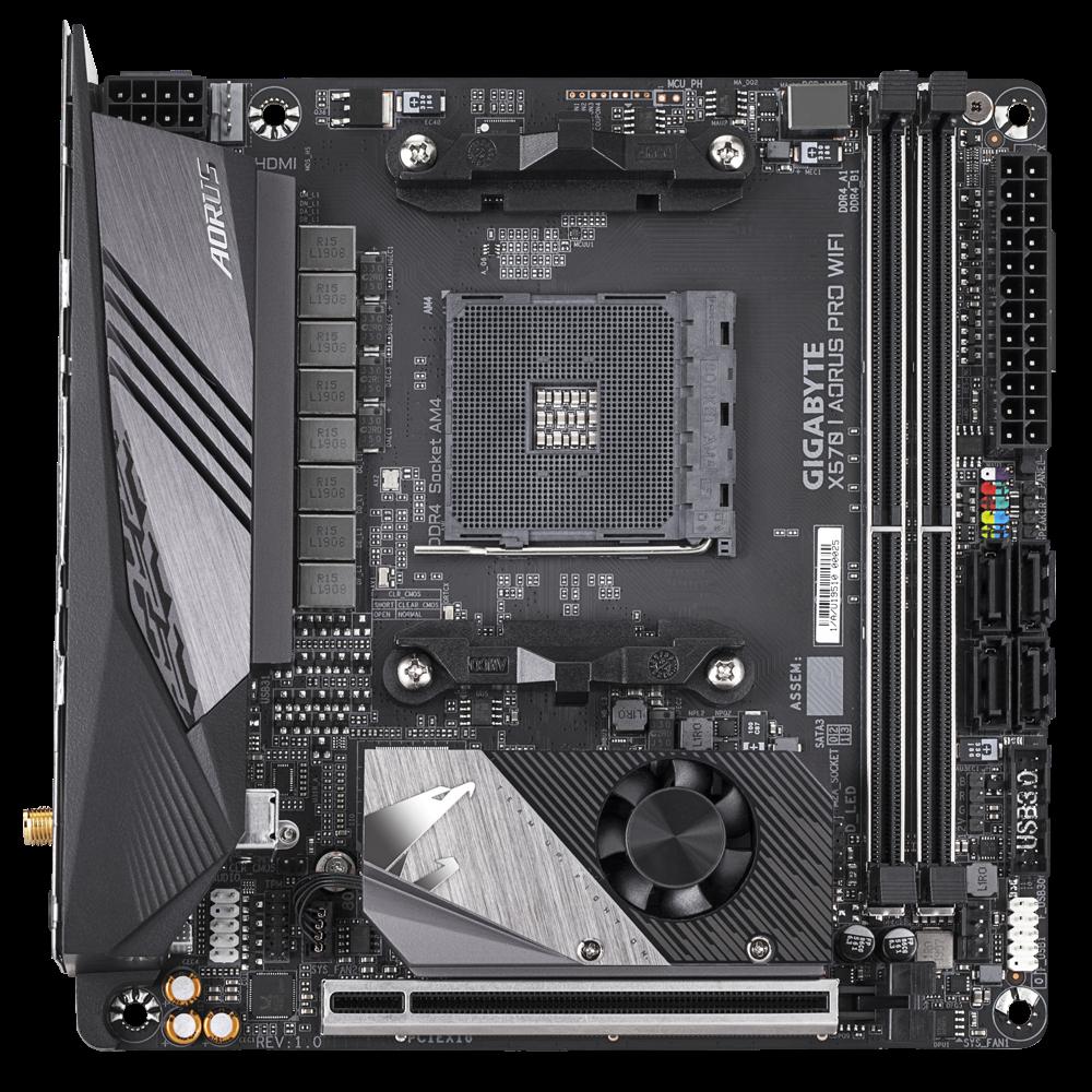 Placa de baza Gigabyte X570 I AORUS PRO WIFI, socket AM4