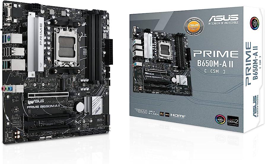 Placa de baza Asus Prime B650M-A II AM5