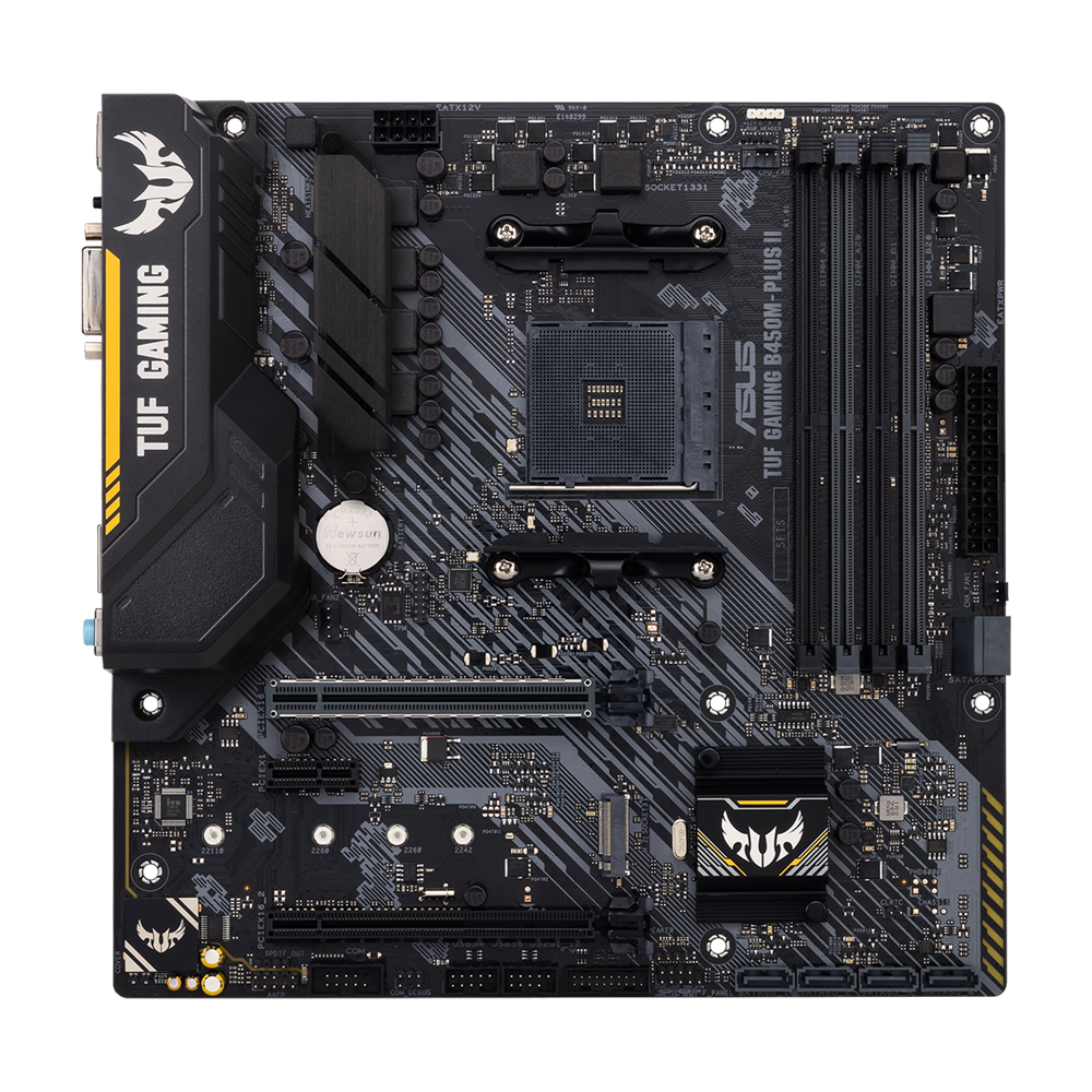 Placa de baza ASUS TUF GAMING B450M-PLUS II, Socket AM4