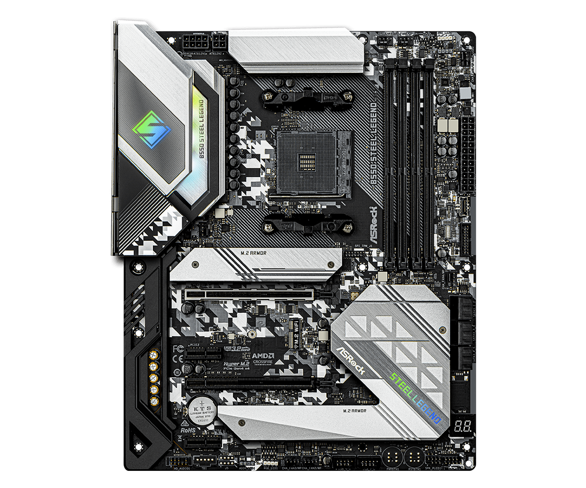 Placa de baza ASRock B550 STEEL LEGEND, Socket AM4