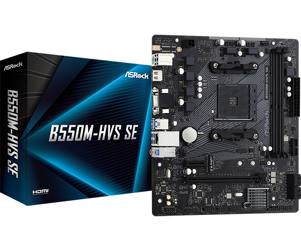 Placa de baza ASROCK B550M-HVS SE AM4