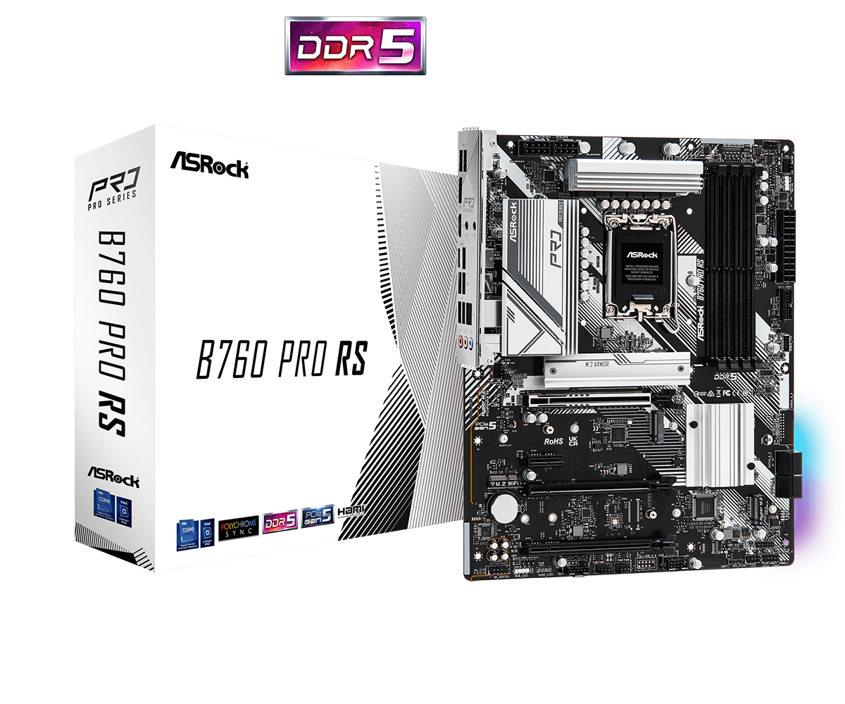 Placa de baza Asrock B760 Pro RS LGA1700