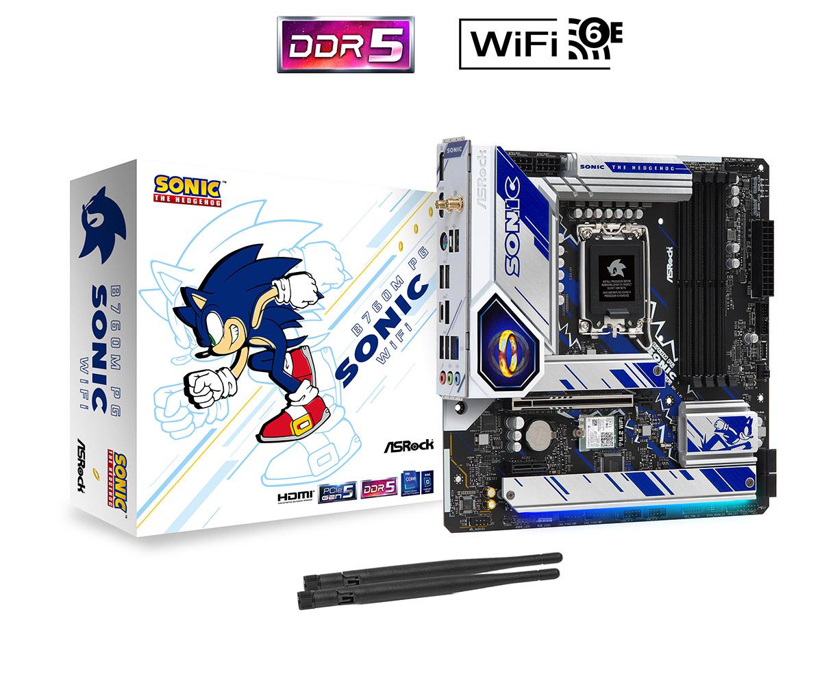 Placa de baza Asrock B760M PG Sonic LGA1700 WIFI