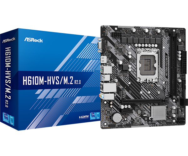 Placa de baza Asrock H610M-HDV/M.2 2.0 LGA 1700