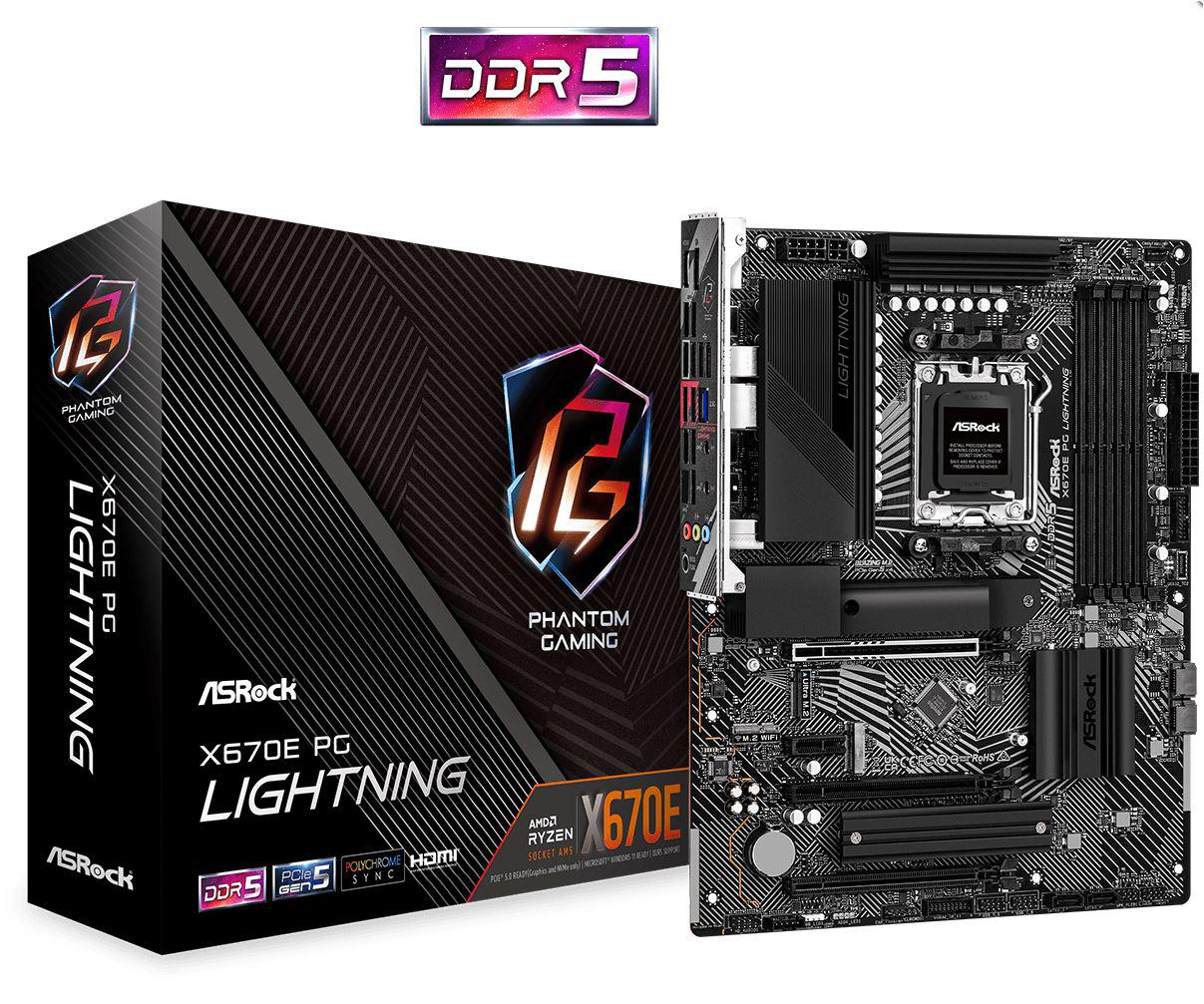 Placa de baza AsRock Socket X670E AM5