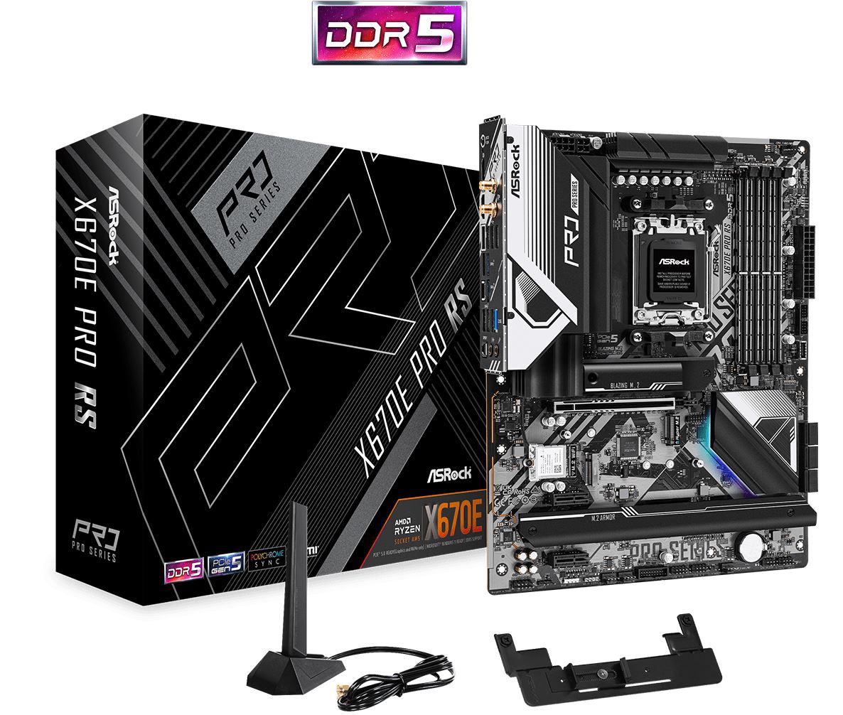 Placa de baza AsRock Socket X670E PRO RS AM5