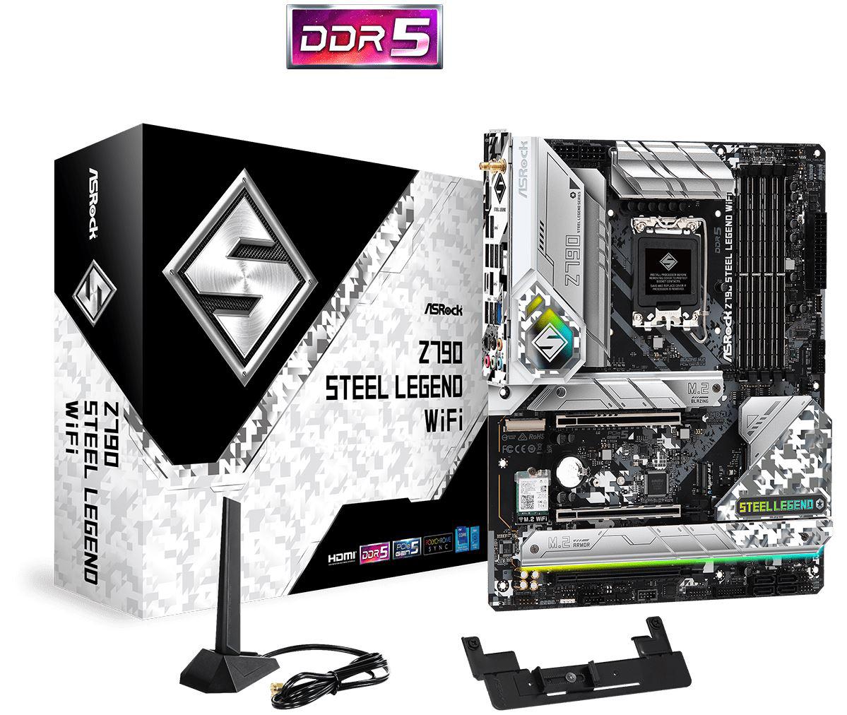 Placa de baza Asrock Z790 Steel Legend LGA1700