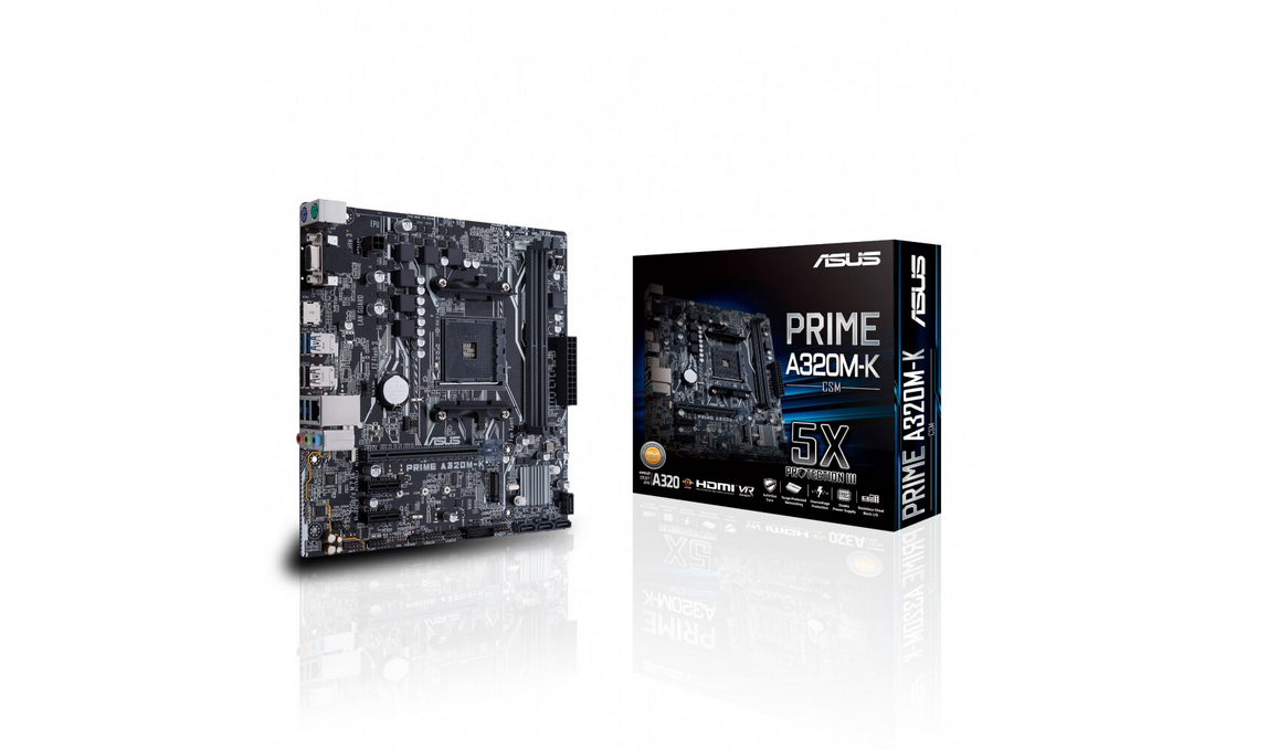 Placa de baza ASUS AMD PRIME A320M-K/CSM AM4
