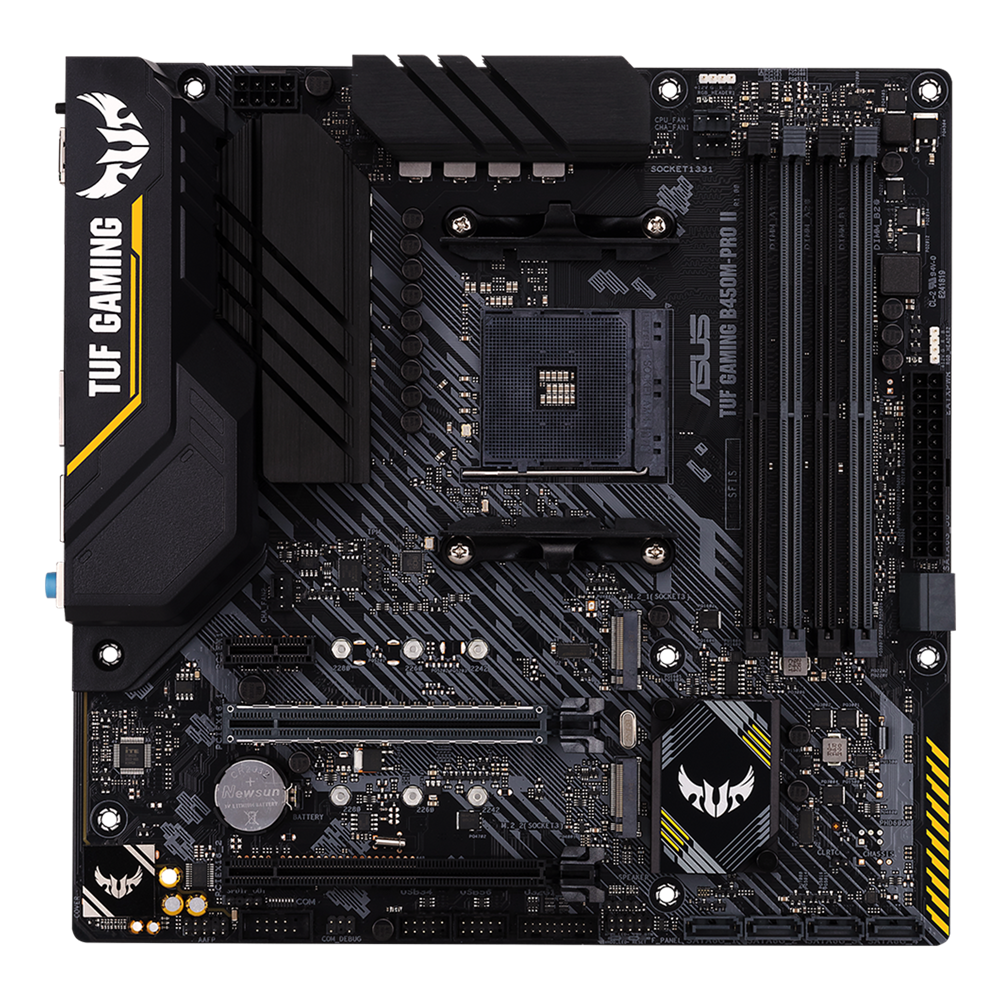 Placa de baza ASUS TUF GAMING B450M-PRO II, Socket AM4