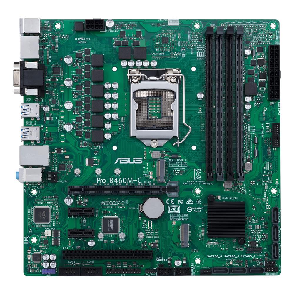 Placa de baza ASUS PRO B460M-C/CSM, Socket 1200