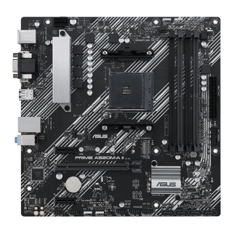 Placa de baza Asus PRIME A520M-A II AM4