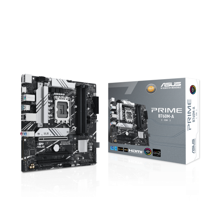 Placa de baza ASUS PRIME B760M-A-CSM D5 LGA 1700