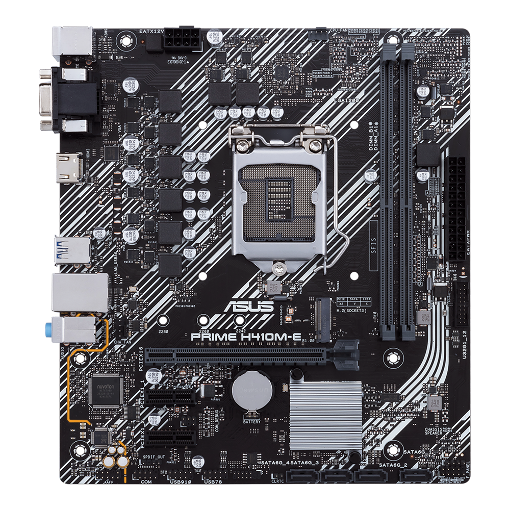 Placa de baza ASUS PRIME H410M-E, LGA 1200