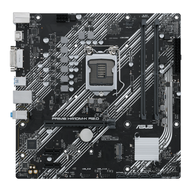 Placa de baza Asus PRIME H410M-K R2.0, LGA 1200