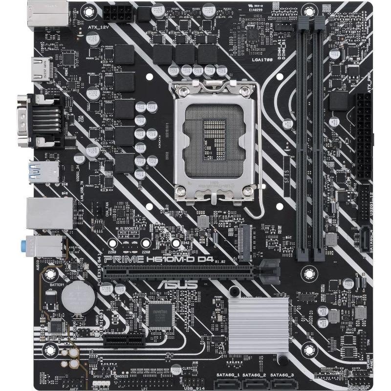 Placa de baza Asus PRIME H610M-D D4, LGA 1700