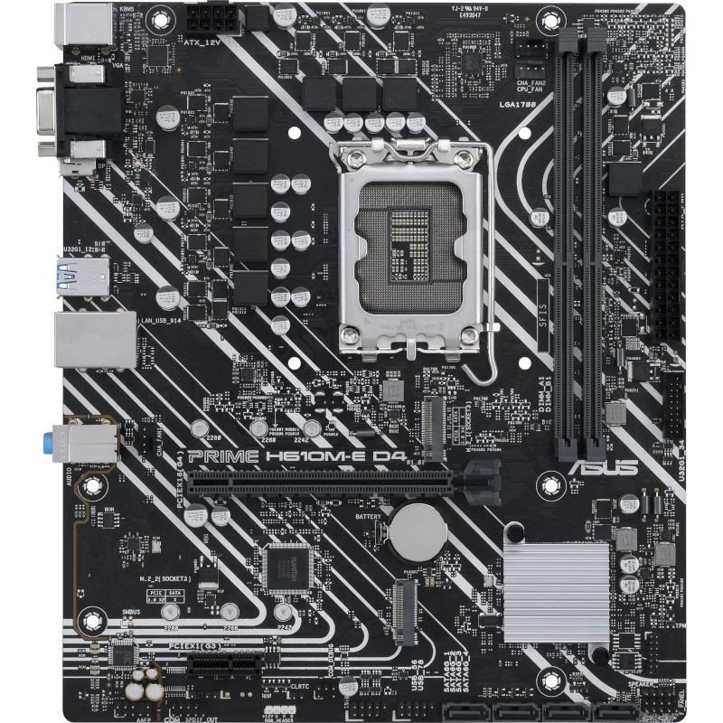 Placa de baza Asus PRIME H610M-E D4-CSM, LGA 1700