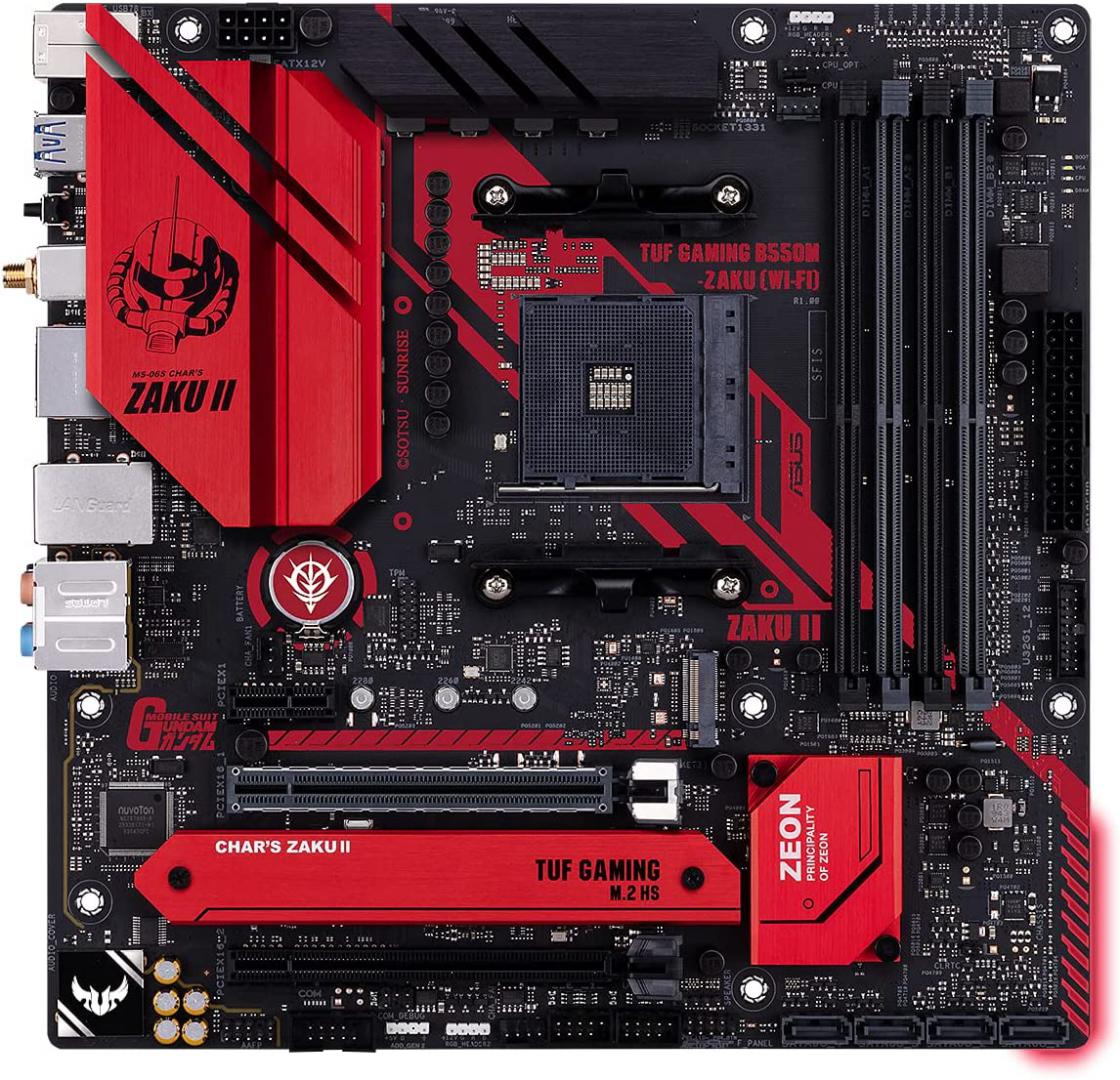 Placa de baza Asus TUF Gaming B550M-ZAKU WIFI, SOCKET AM4