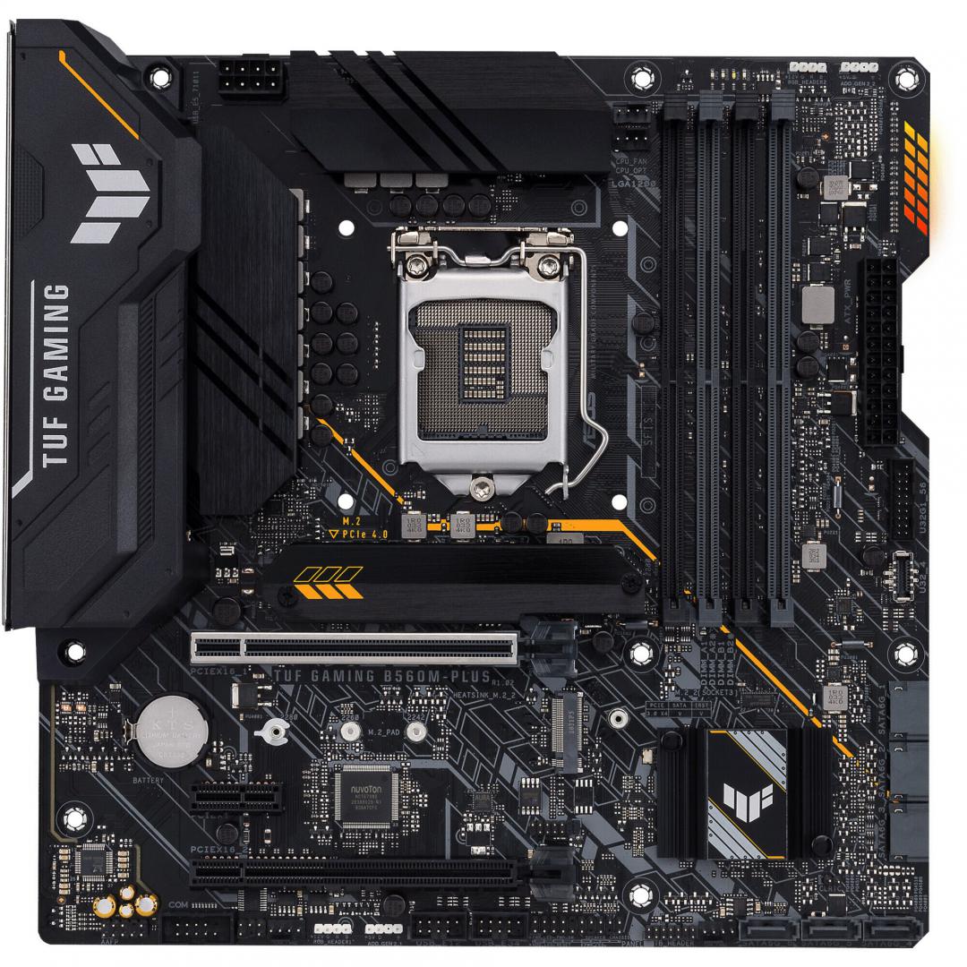 Placa de baza Asus TUF GAMING B560M-PLUS, LGA 1200