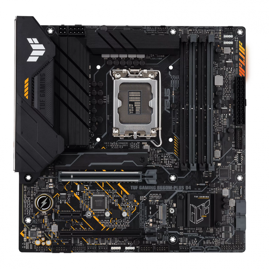 Placa de baza Asus TUF GAMING B660M-PLUS D4, SOCKET 1700